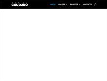 Tablet Screenshot of cauduro.com